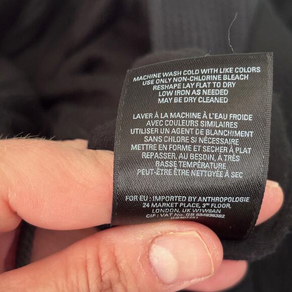 Anthropologie HD In Paris Dress 6 Marcelline Ruffle Textured Ribbed Flounce Twee - Picture 12 of 14